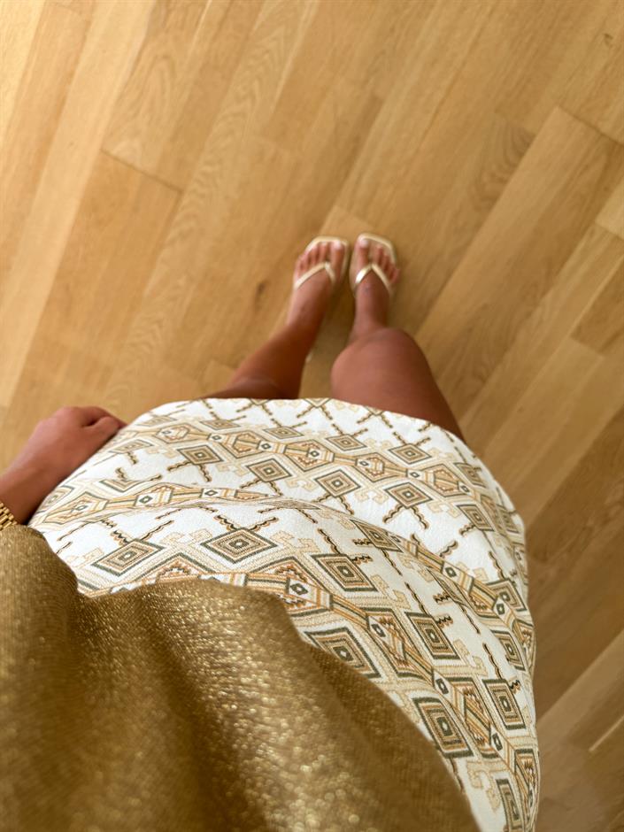 Isabella Keten Şort Etek