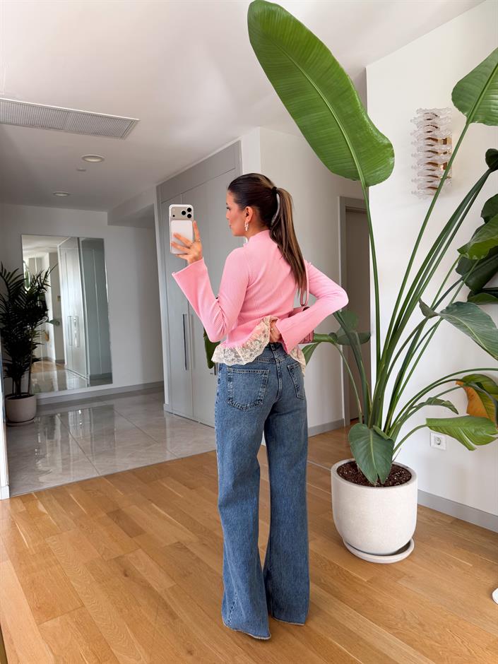 Josephine Premium Jean - Orta Mavi