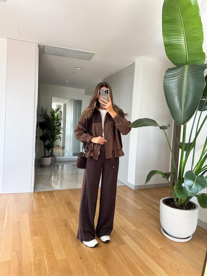 Kahve Garnili Takım 