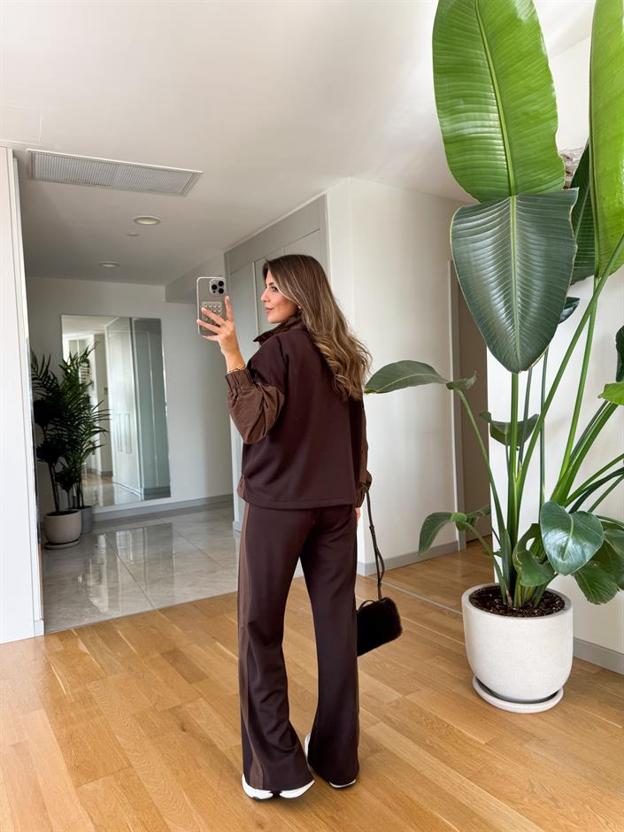 Kahve Garnili Takım 