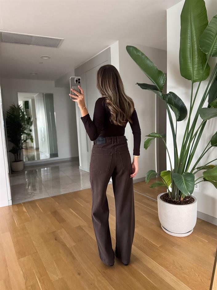 Kahverengi Premium Regular Fit Jean