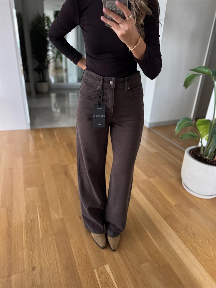 Kahverengi Premium Regular Fit Jean