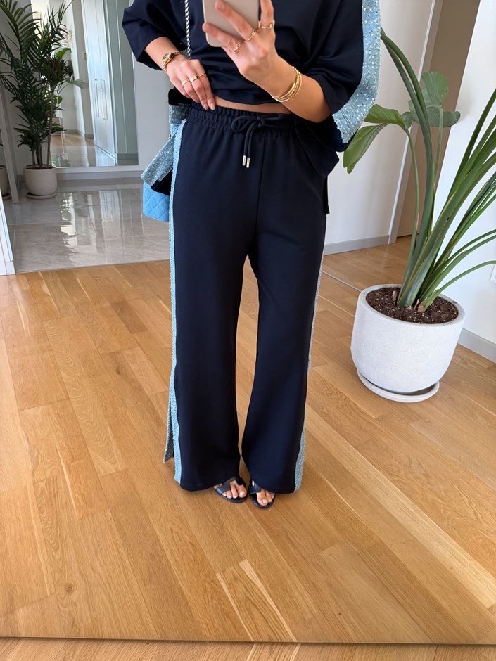 Kot Garnili Lacivert Takım 