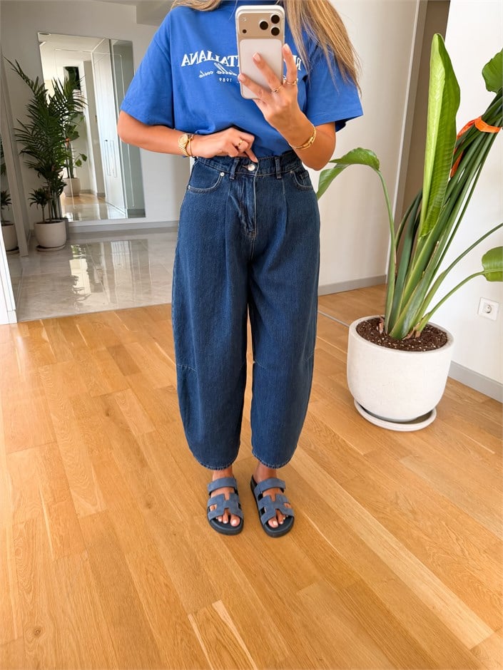 Lavine Denim Takım - Koyu Mavi