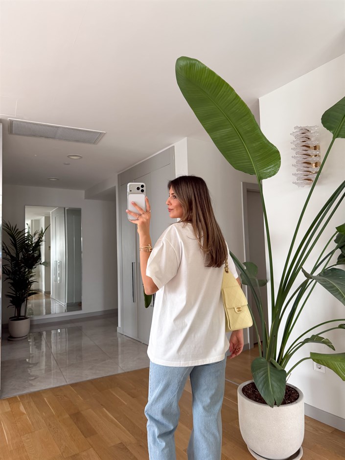 Limon Baskılı T-shirt