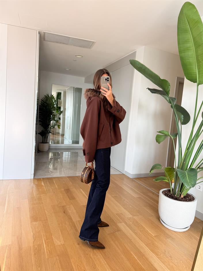 Lizbon İspanyol Paça Jean - Lacivert