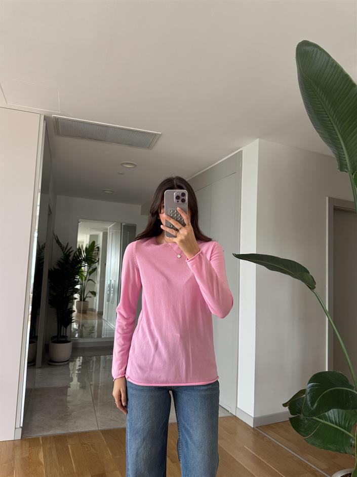 Logan Mersersize Triko - Pembe