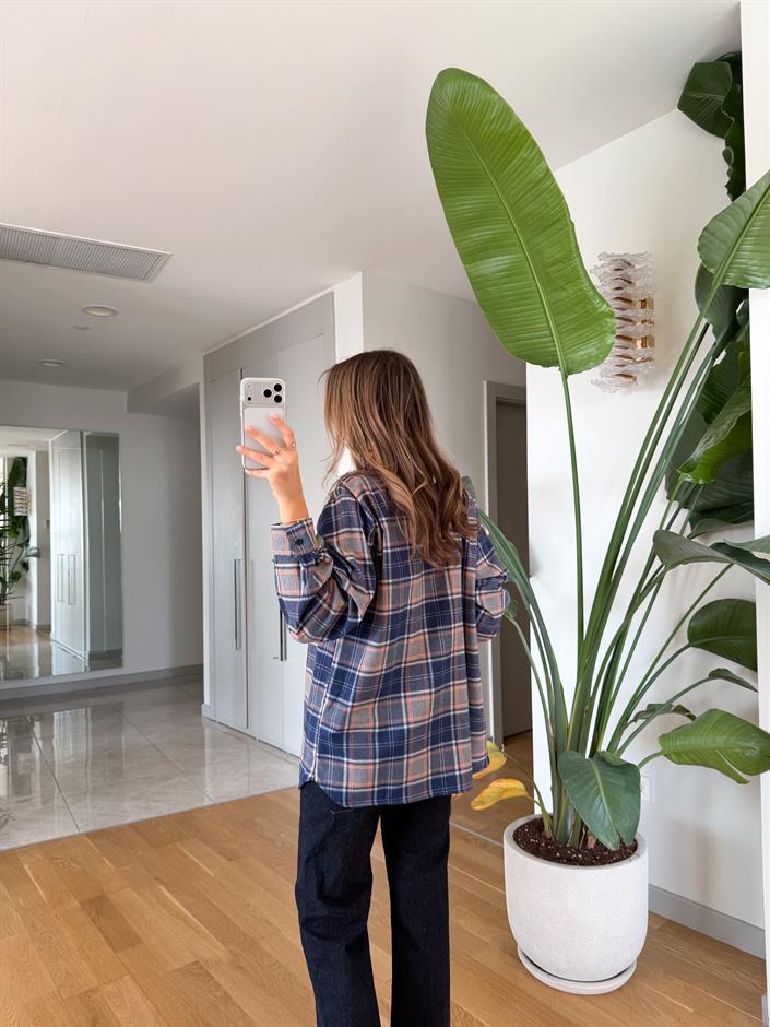 Mia Ekose Desenli Oduncu Gömlek