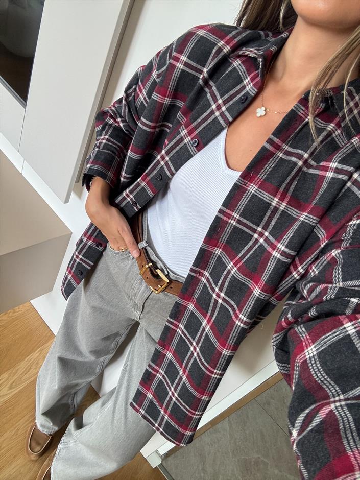 Morgan Ekoseli Gömlek 