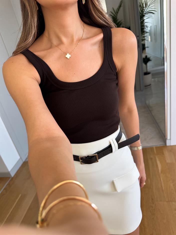 Osis U Yaka Atlet - Acı Kahve