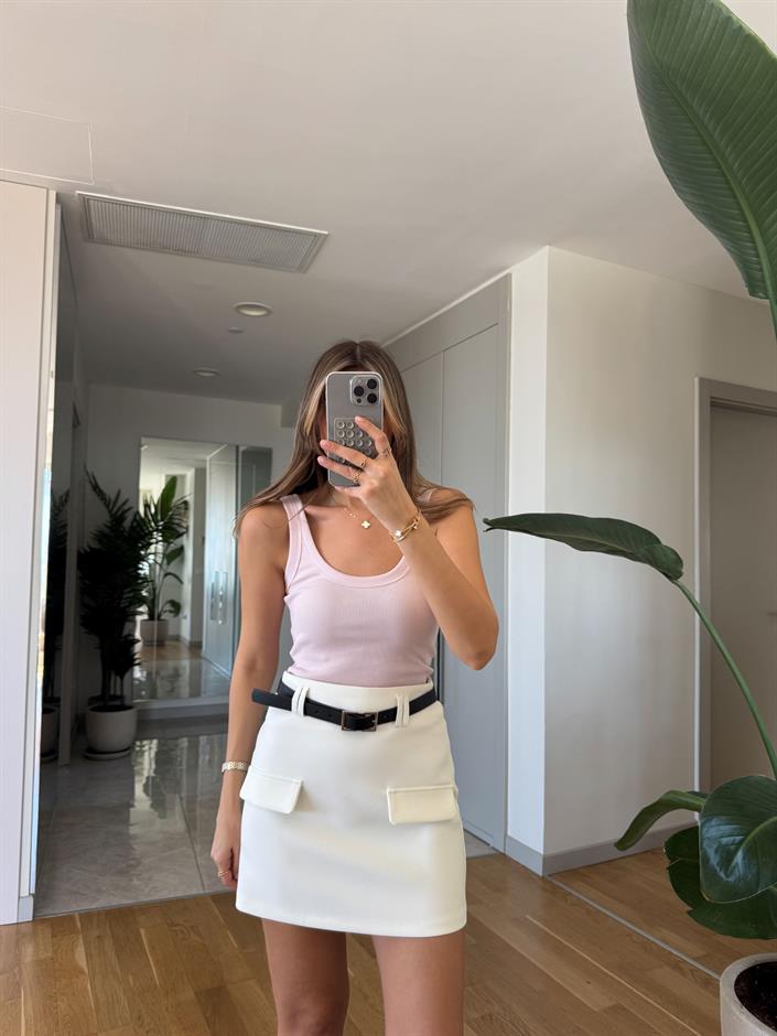 Osis U Yaka Atlet - Pembe