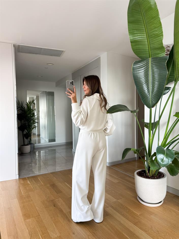 Oys Modal Takım - Beyaz