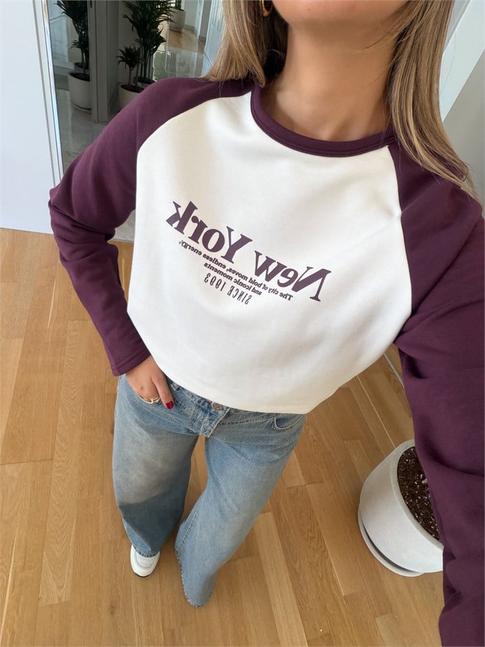 Reglan Kol Sweat - Mürdüm