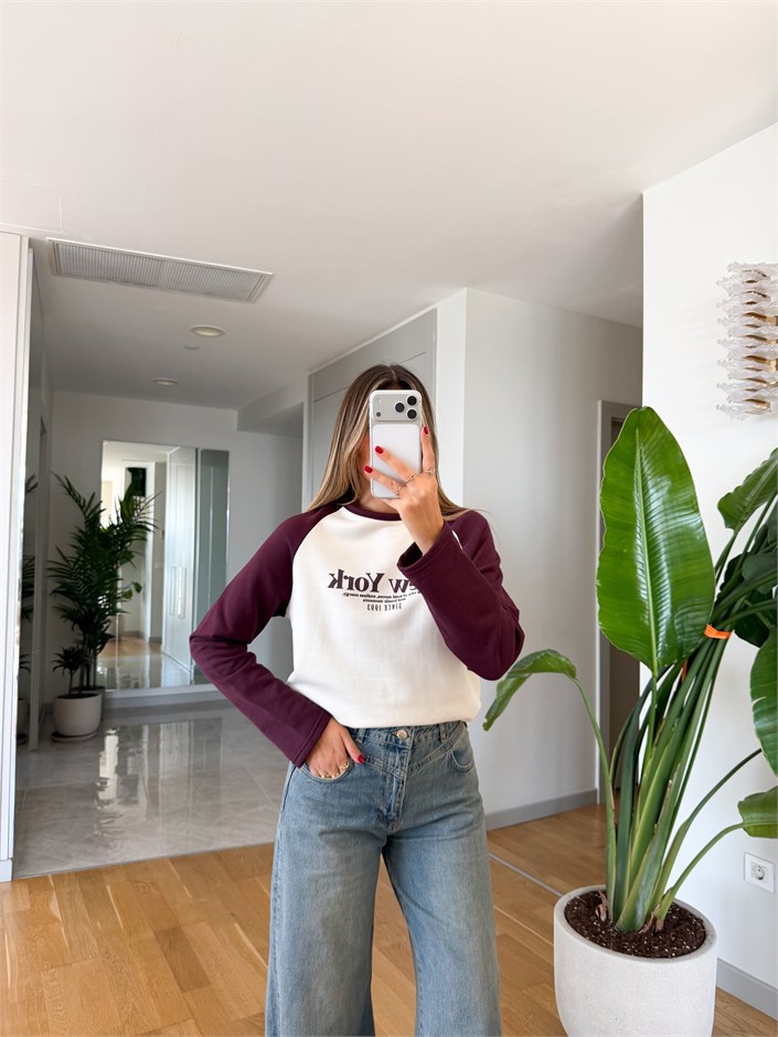 Reglan Kol Sweat - Mürdüm