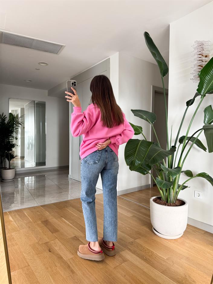 Rima Düz Kesim Jean-Açık Mavi 