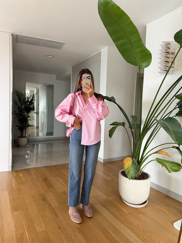 Rita Kesik Paça Straight Jean - Mavi 