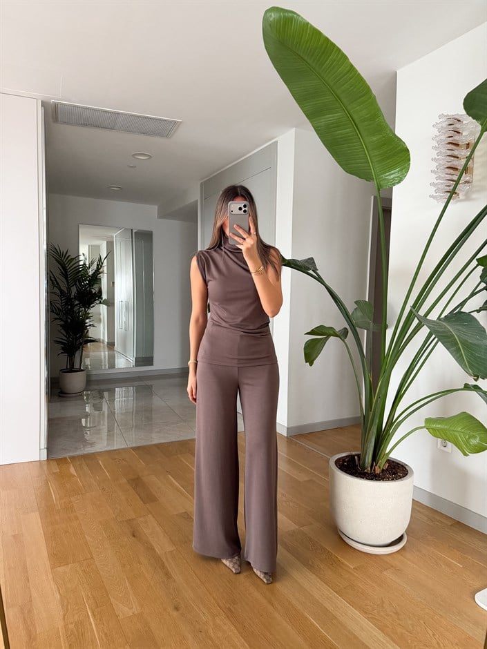 Sour Dik Yaka Modal Takım - Vizon