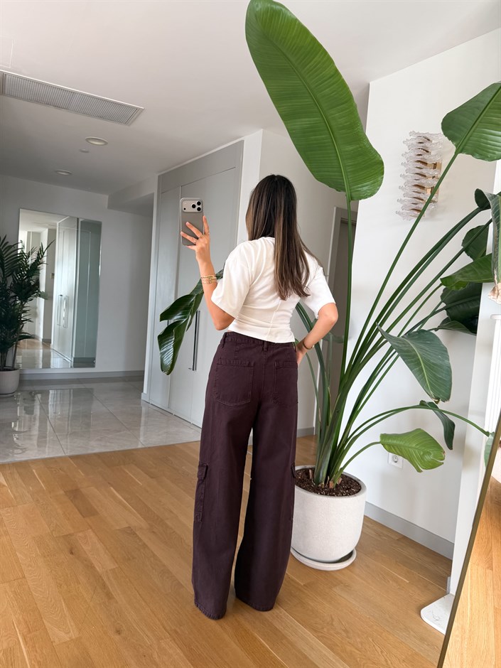 Thora Kargo Cepli Jean - Kahve