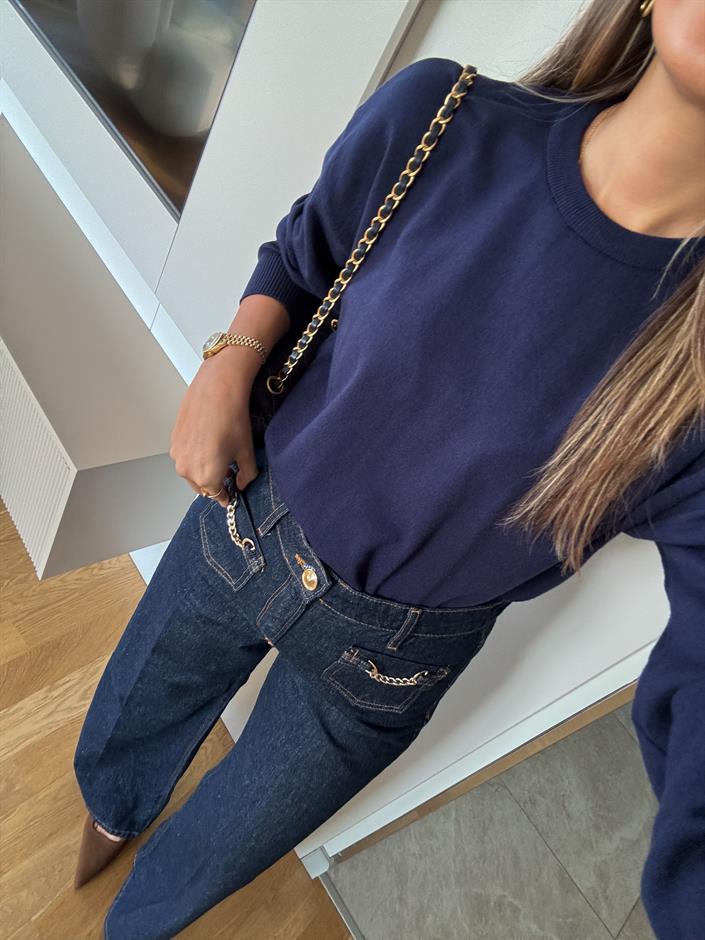 Zeina Triko Kazak - Lacivert