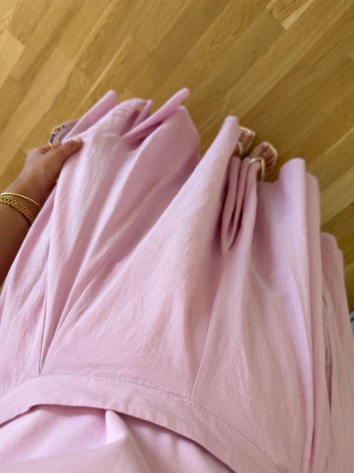 Zr Pembe Midi Etek 