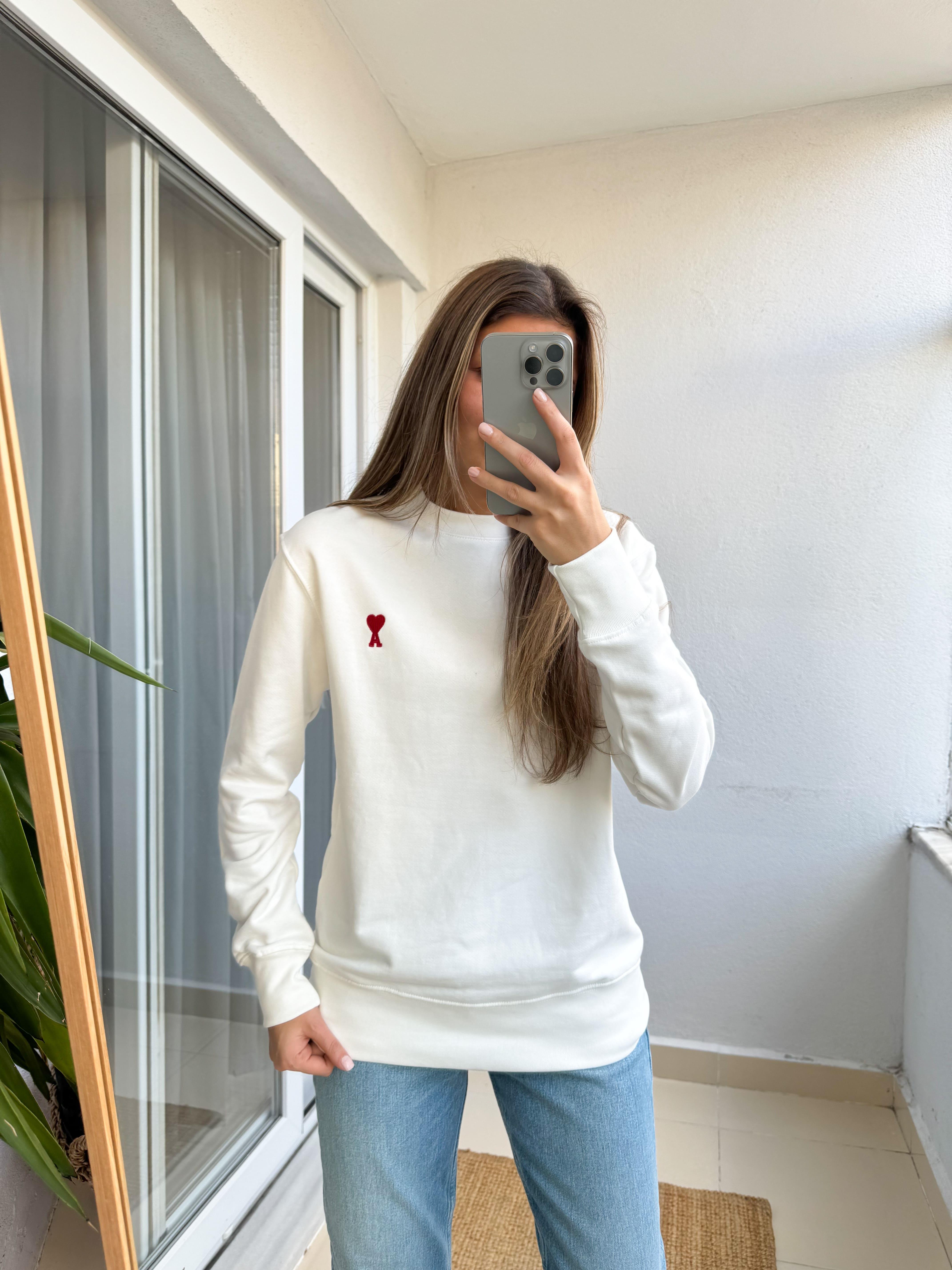 Sweatshirt ami hotsell