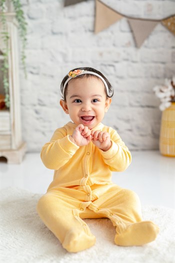 Bebek Patikli Kadife Tulum