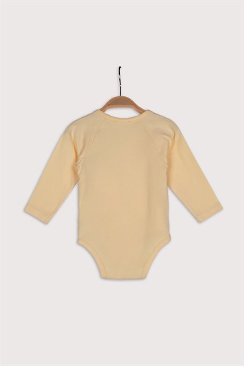 Unisex Bebek Uzun Kollu %100 Pamuk Body (0-12ay)