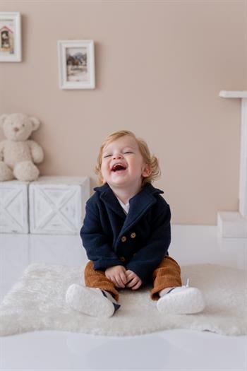 Erkek Bebek Örme Ceket - Lacivert