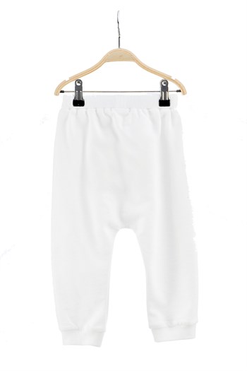 Erkek Bebek Beyaz Tek Alt (6ay-4yaş)