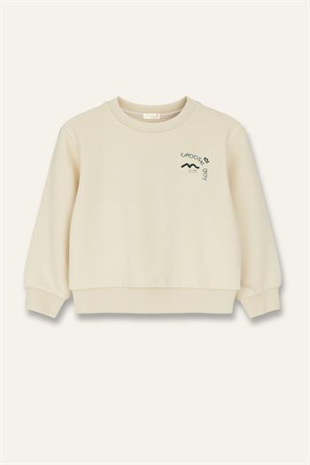 Erkek Bebek Sweatshirt ve Pantolon Takım - Haki