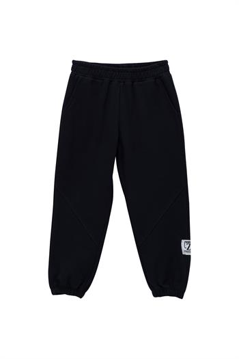 Erkek Çocuk Etiketli Eşofman Altı - Lacivert