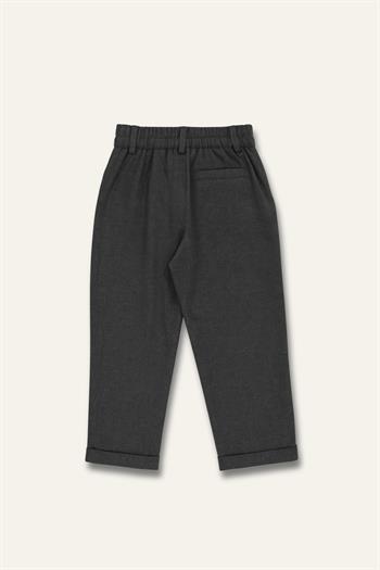 Erkek Çocuk İnce Kaşe Klasik Pantalon  - Antrasit