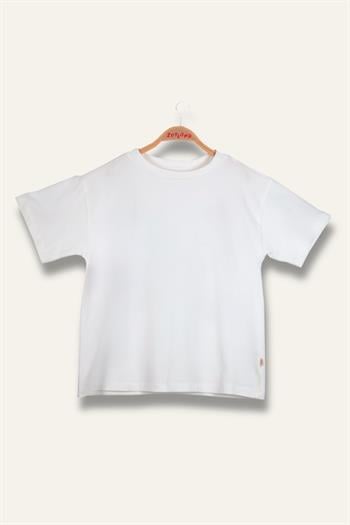 Erkek Çoçuk Sörf Baskılı T-Shirt - Ekru