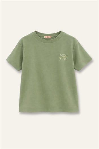 Erkek Çocuk Tshirt   - Haki