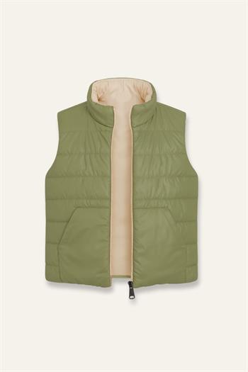 Erkek Çocuk Yelekli 3lü Takım  - Yeşil