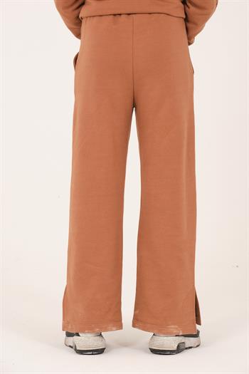 Genç Kız Çocuk Cepli Eşofman Altı - K Vizon