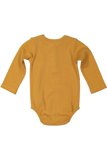 Gots Sertifikalı %100 Organik Pamuk Önden Düğmeli Body (0-4yaş)