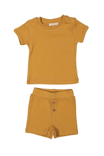 Gots Sertifikalı %100 Organik Pamuk T-Shirt ve Şort Takım (6ay-4yaş)