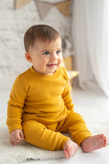 Gots Sertifikalı %100 Organik Pamuk İkili Takım (0-4yaş)