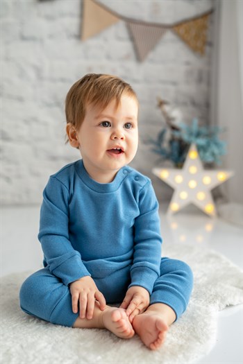 Gots Sertifikalı %100 Organik Pamuk İkili Takım (0-4yaş)