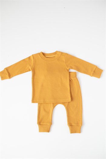 Gots Sertifikalı %100 Organik Pamuk İkili Takım (0-4yaş)