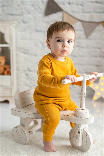 Gots Sertifikalı %100 Organik Pamuk İkili Takım (0-4yaş)