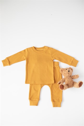 Gots Sertifikalı %100 Organik Pamuk İkili Takım (0-4yaş)