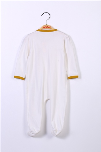 Kız Bebek Çıtçıtlı Fiyonklu Tulum (6-24ay)