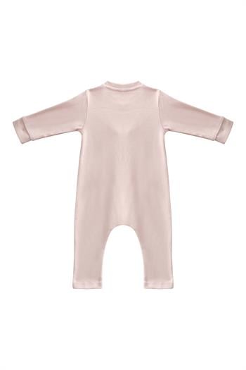 Kız Bebek Fiyonklu Tulum - Pembe