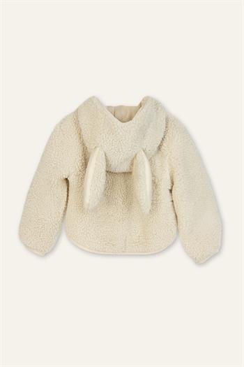 Kız Bebek Peluş Montlu 3lü Takım  - Bej