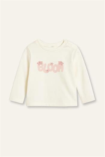 Kız Bebek Peluş Montlu 3lü Takım  - Bej