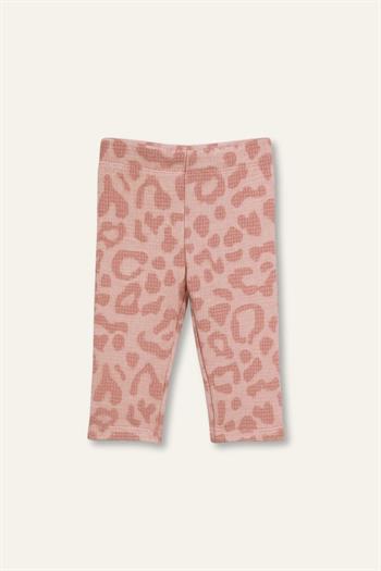 Kız Bebek Tavşan Desenli T-Shirt Ve Tayt ıkili Takım - Pembe