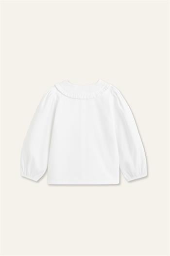 Kız Çocuk Bebe Yaka Gömlek - Beyaz