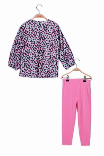 Kız Çocuk Aktif Spor Polyester Takım